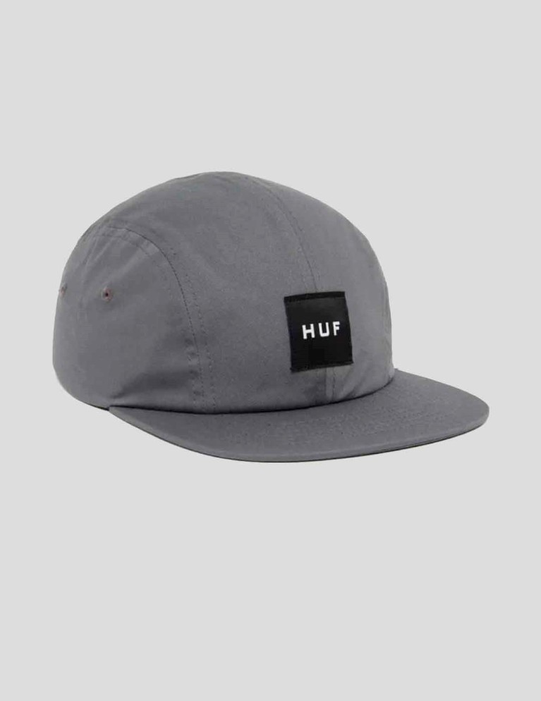 Gorra HUF estentials box logo volley gunmetal